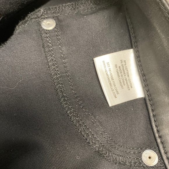 Henry and Belle Skinny Ankle zipper Coated jean - Picture 6 of 6